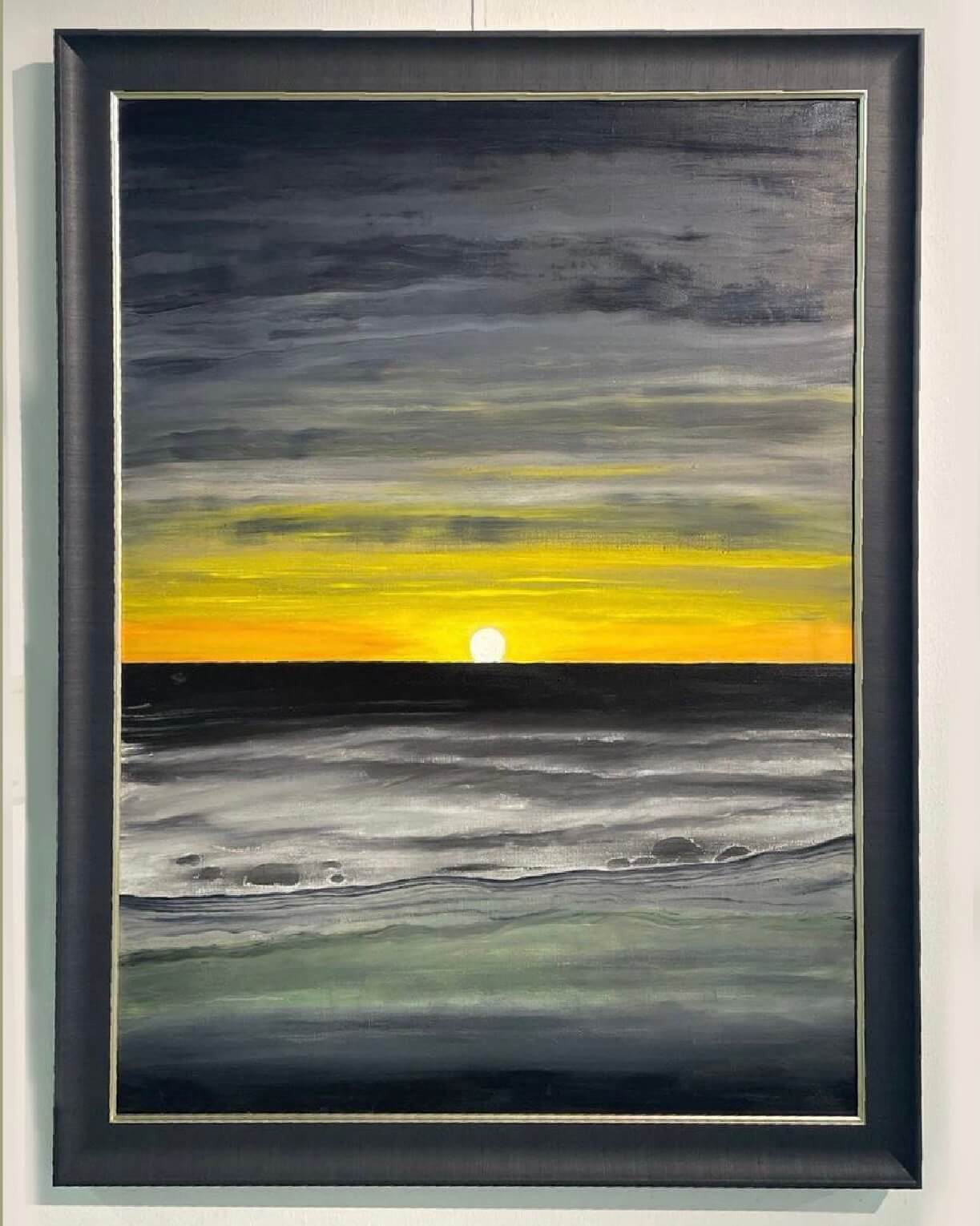 The Baltic Sea in a painting by contemporary artist Vladimir Tolkachev