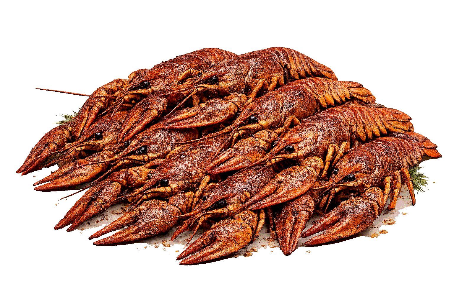 Жареные раки