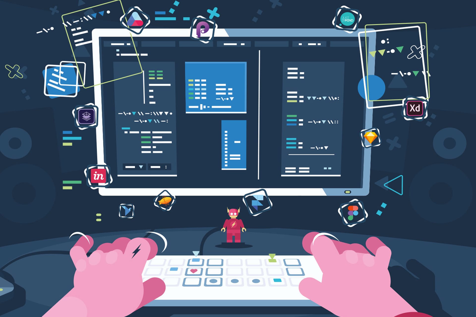 Web программирование программа. Дизайн интерфейсов. Программирование. Разработчик игр. Разработчик приложений.