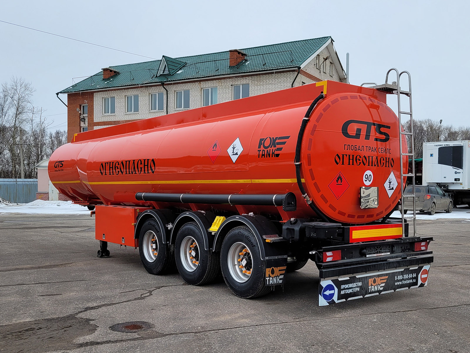 полуприцепе цистерне фокстанг. бензовоз foxtank 966611. фокс танк. фокс танк. полуприцеп цистерна фокстанк.