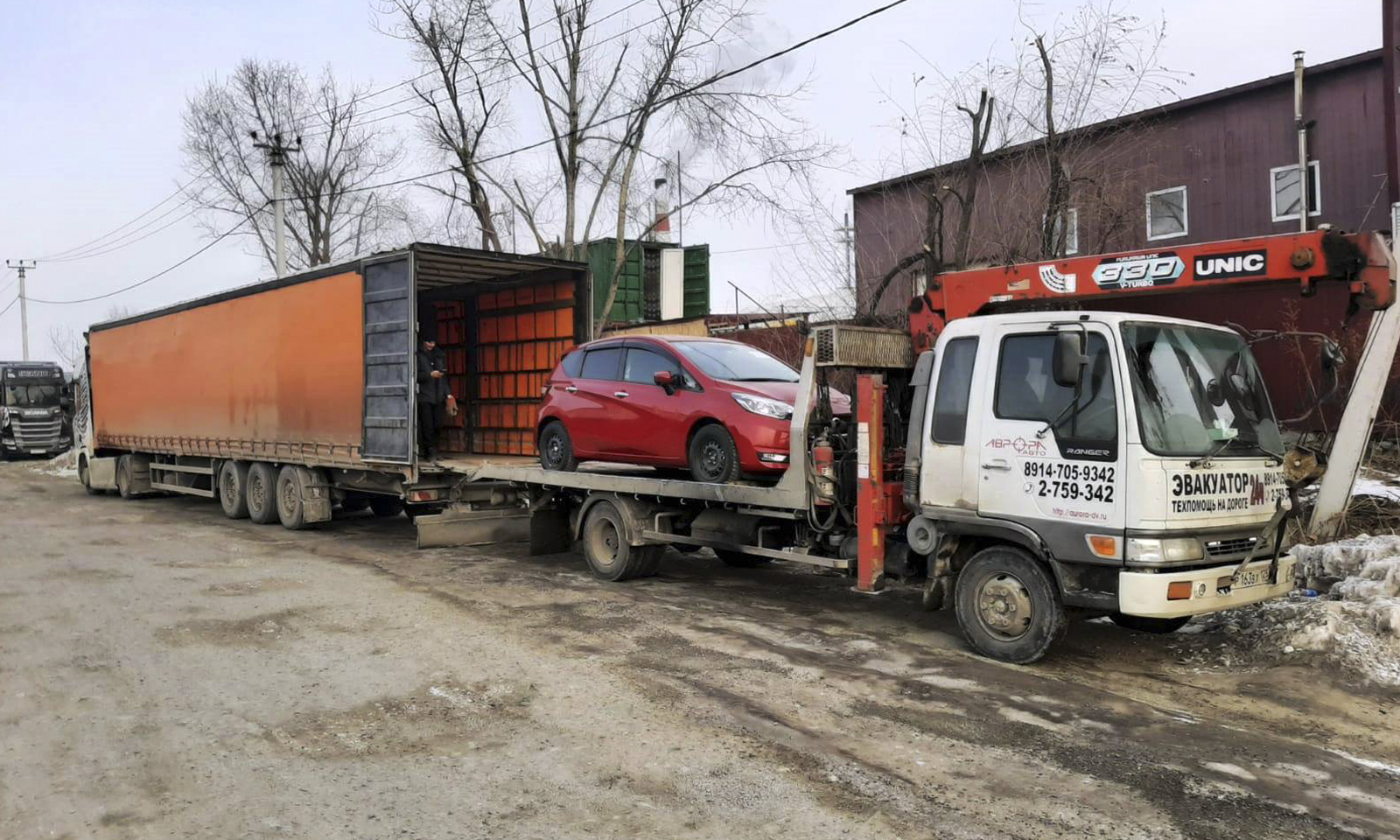 АВРОРА-АВТО — услуги эвакуатора, транспортировка крупногабаритных грузов и  спецтехники, техпомощь на дорогах | Владивосток, Приморский край