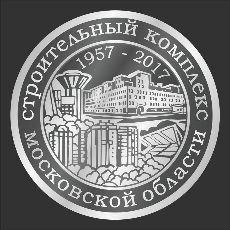 медали для премий, для номинаций, событий, юбилейные медали, стилизованный город, Подмосковье,, травление, литье