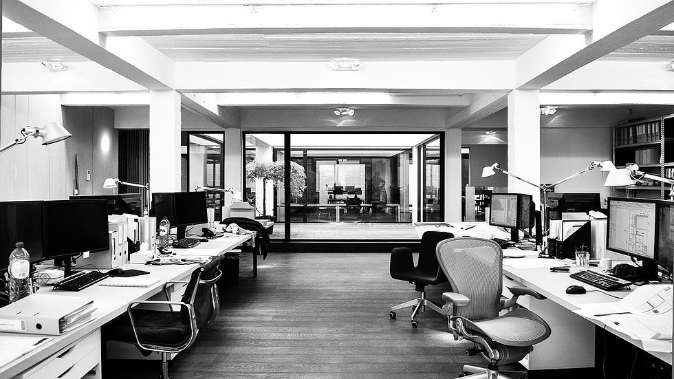 Lechte Corporation Office Fitout in Melbourne by Plus Architecture. Office inter