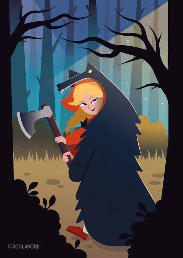 Illustration by Olga Bystrova (Ugglanord)