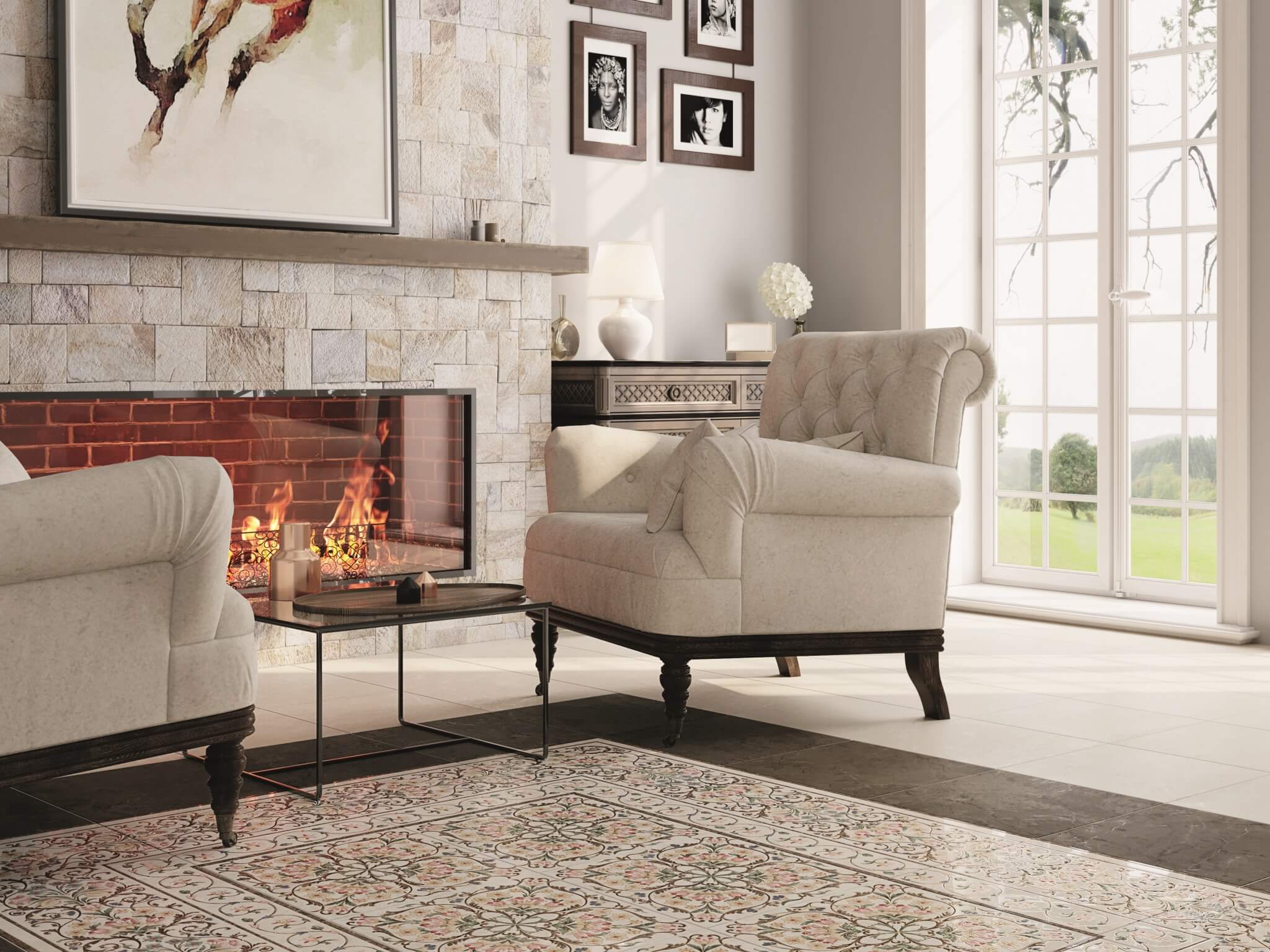 Керамическая плитка "Малабар"