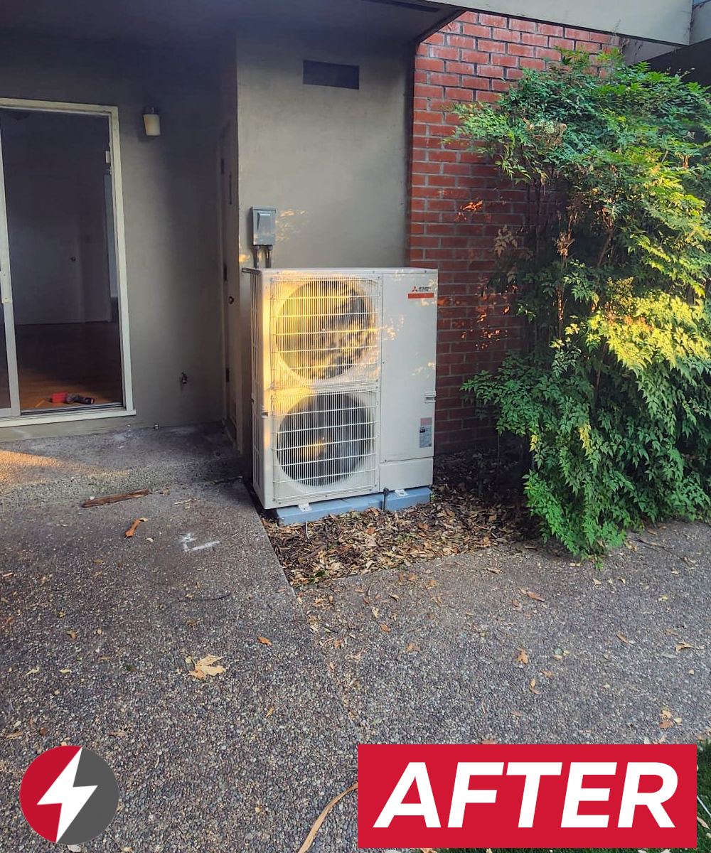 Mitsubishi SVZ Heat Pump Installation in San Jose, California