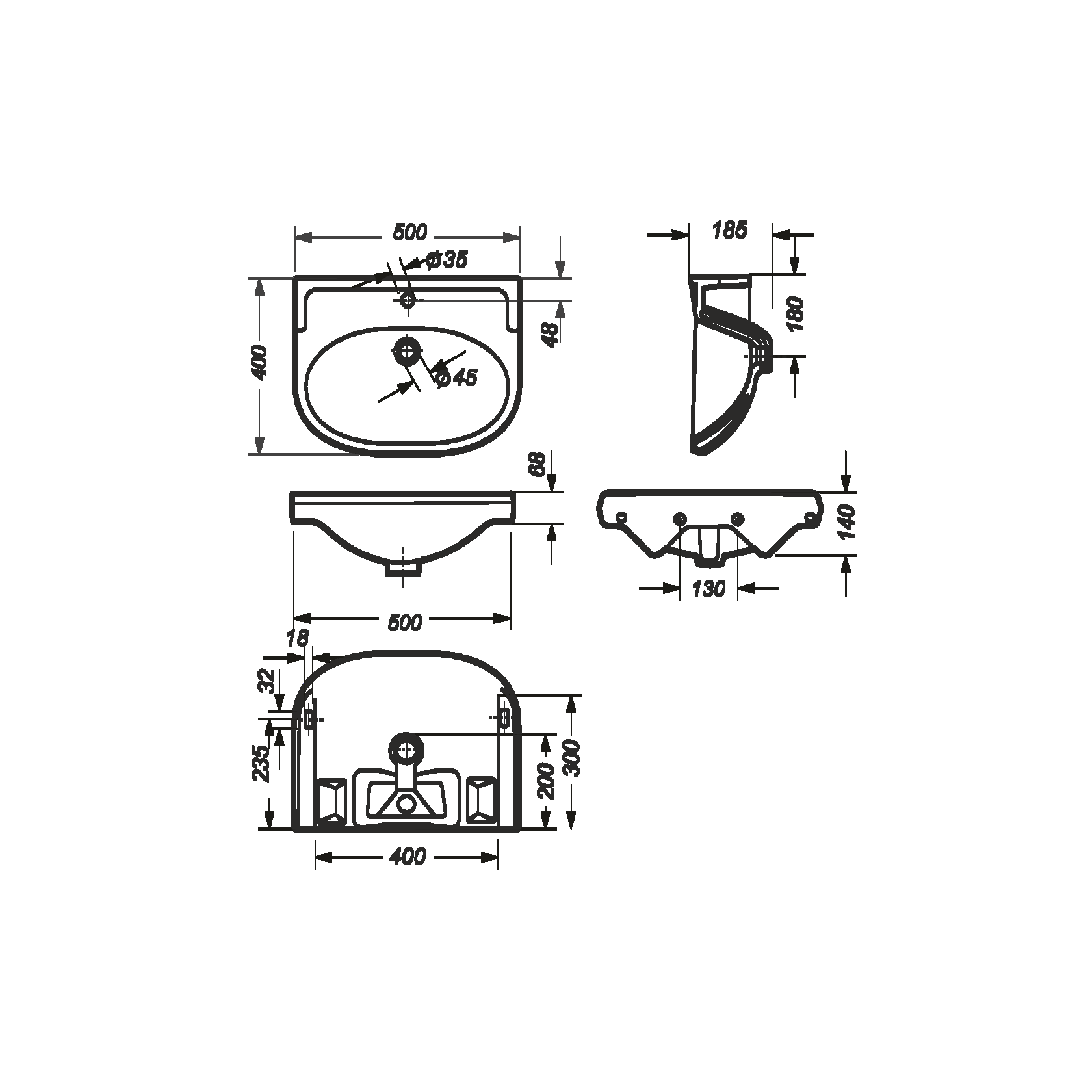 Умывальник Комфорт