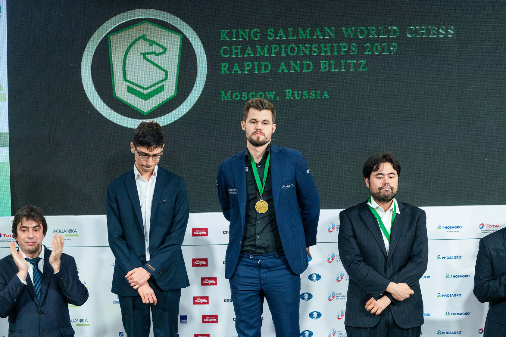 World Rapid and Blitz Champions Awarded in Moscow