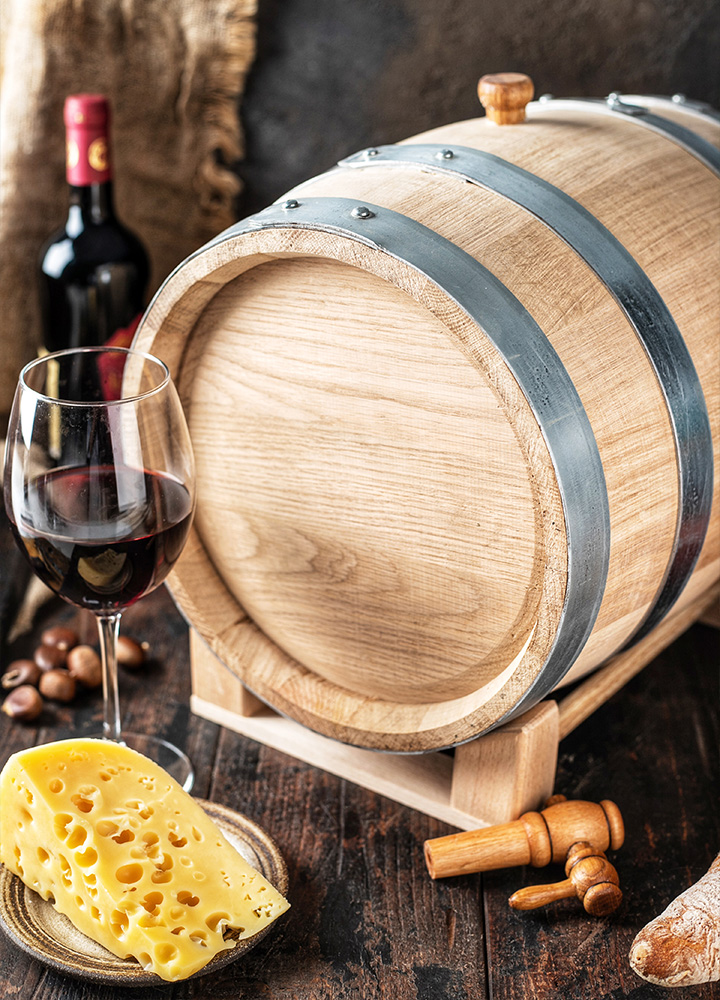 Barrele — Дубовые бочки из Кавказского скального дуба
