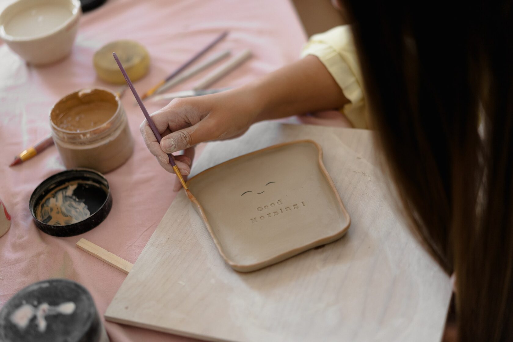 Примеры изделий, созданных гостями на корпоративном мастер-классе