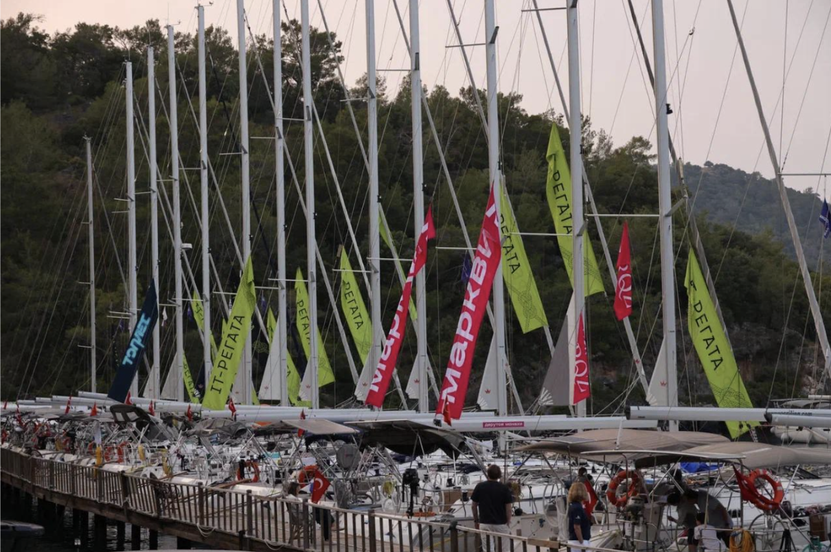 Брендированные лодки компании Марквиз на IT-Регате