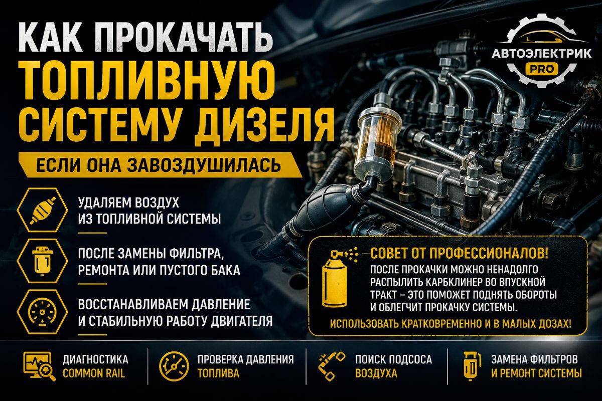 Что делать если не качает ТНВД – причины и диагностика дизеля