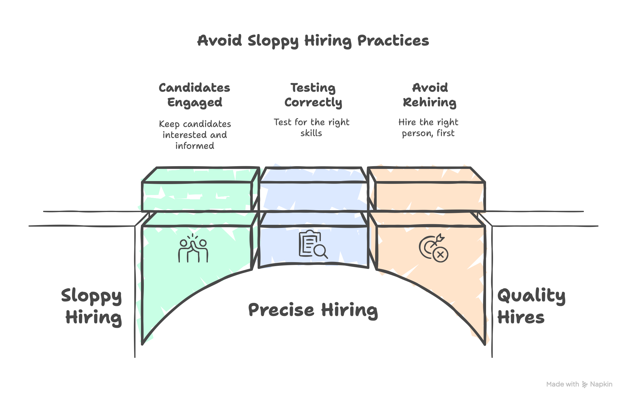Avoid sloppy Hiring Practices