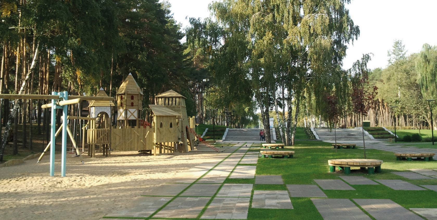 Парк «Алые паруса» — вид 1