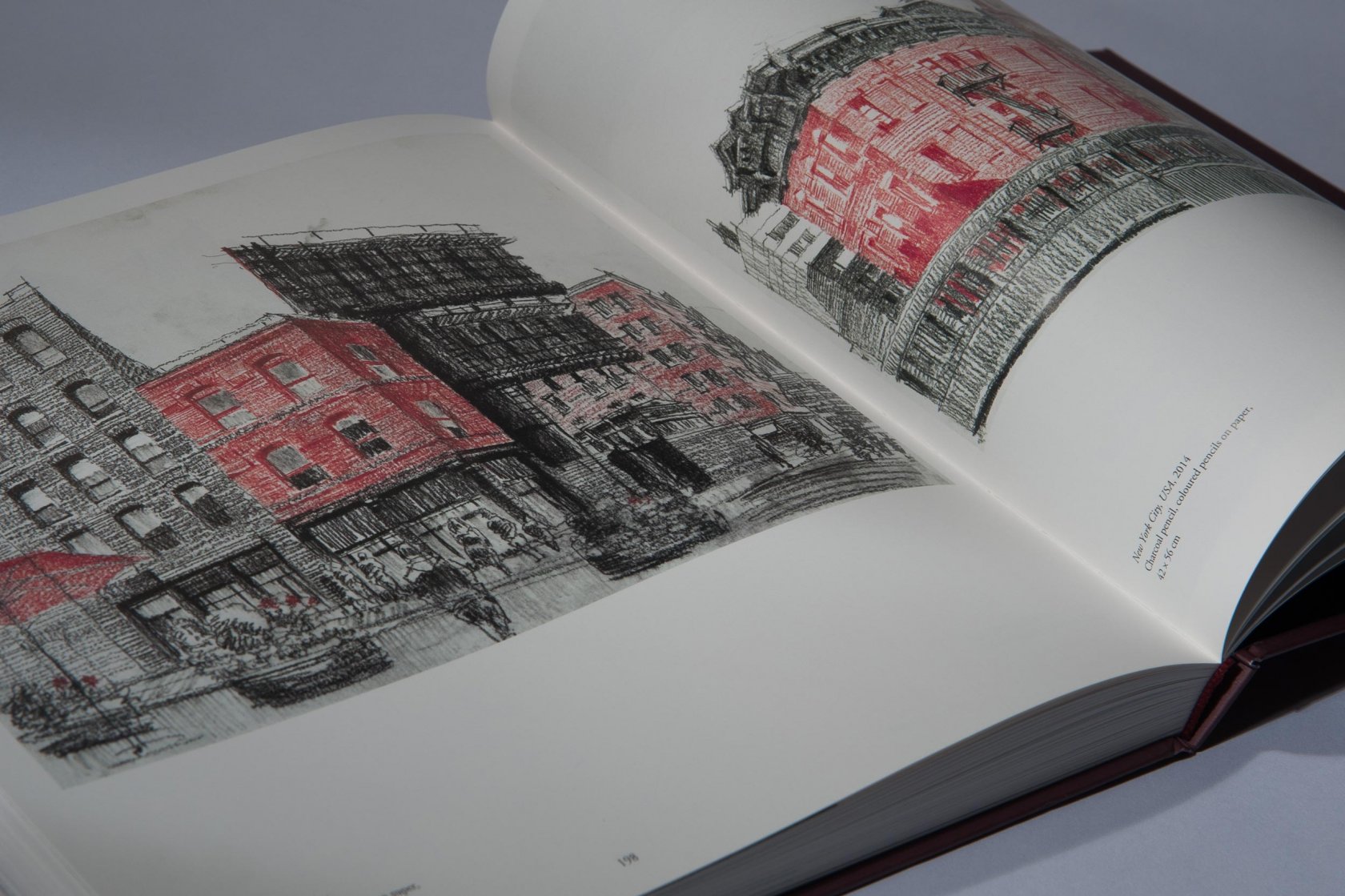 Architecture book. Архитектурные рисунки Сергея Кузнецова и Сергея Чобана.