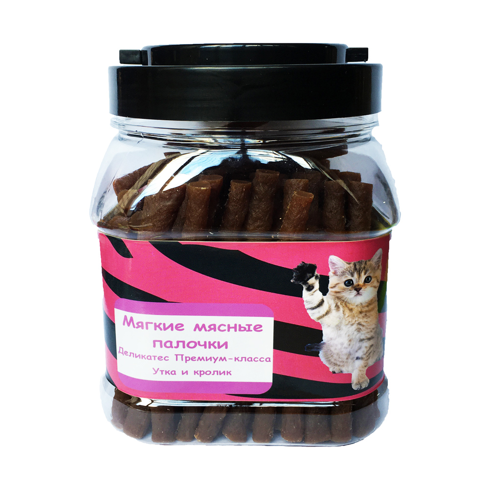 «Мягкие мясные палочки с уткой и кроликом»