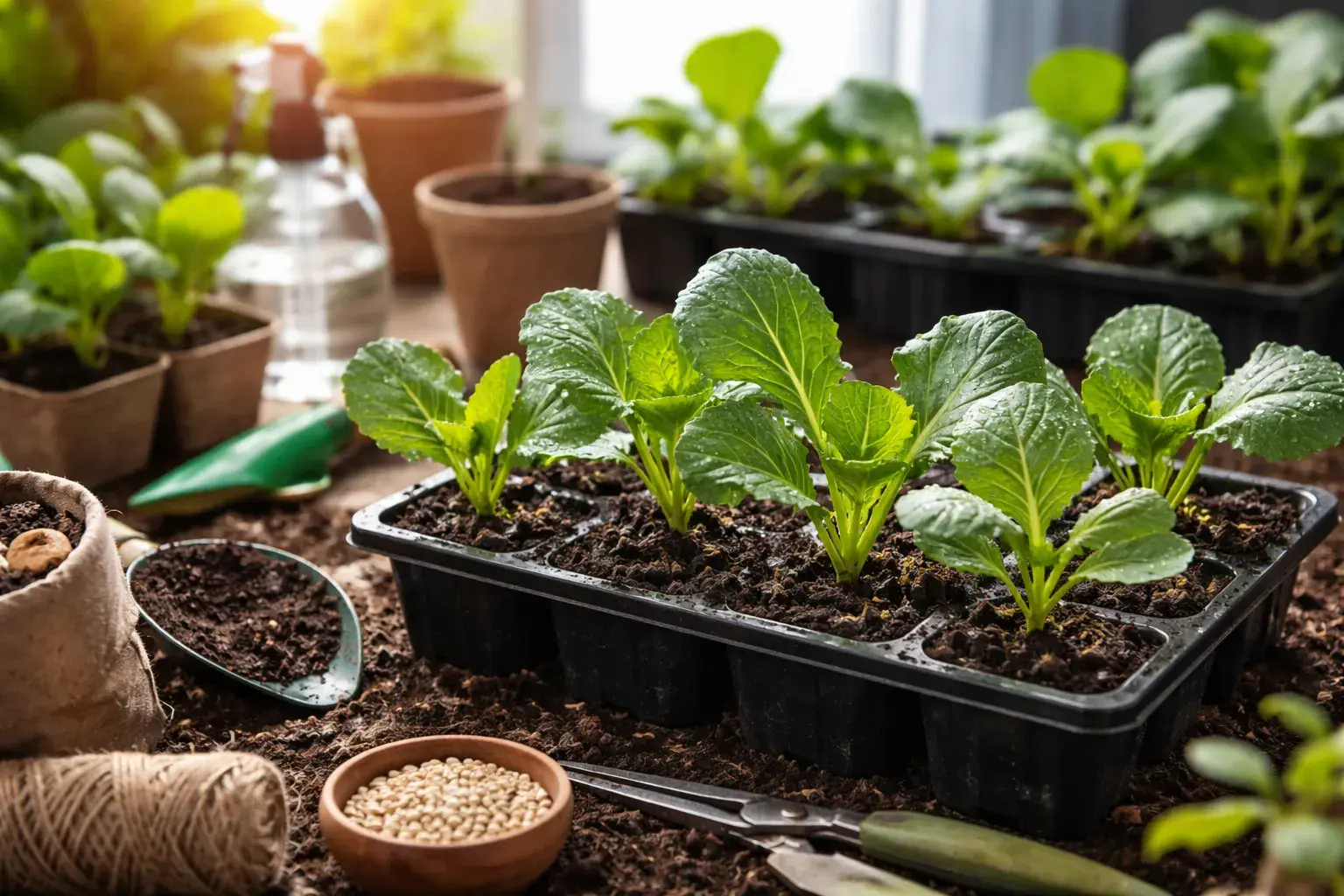 Когда сажать капусту на рассаду