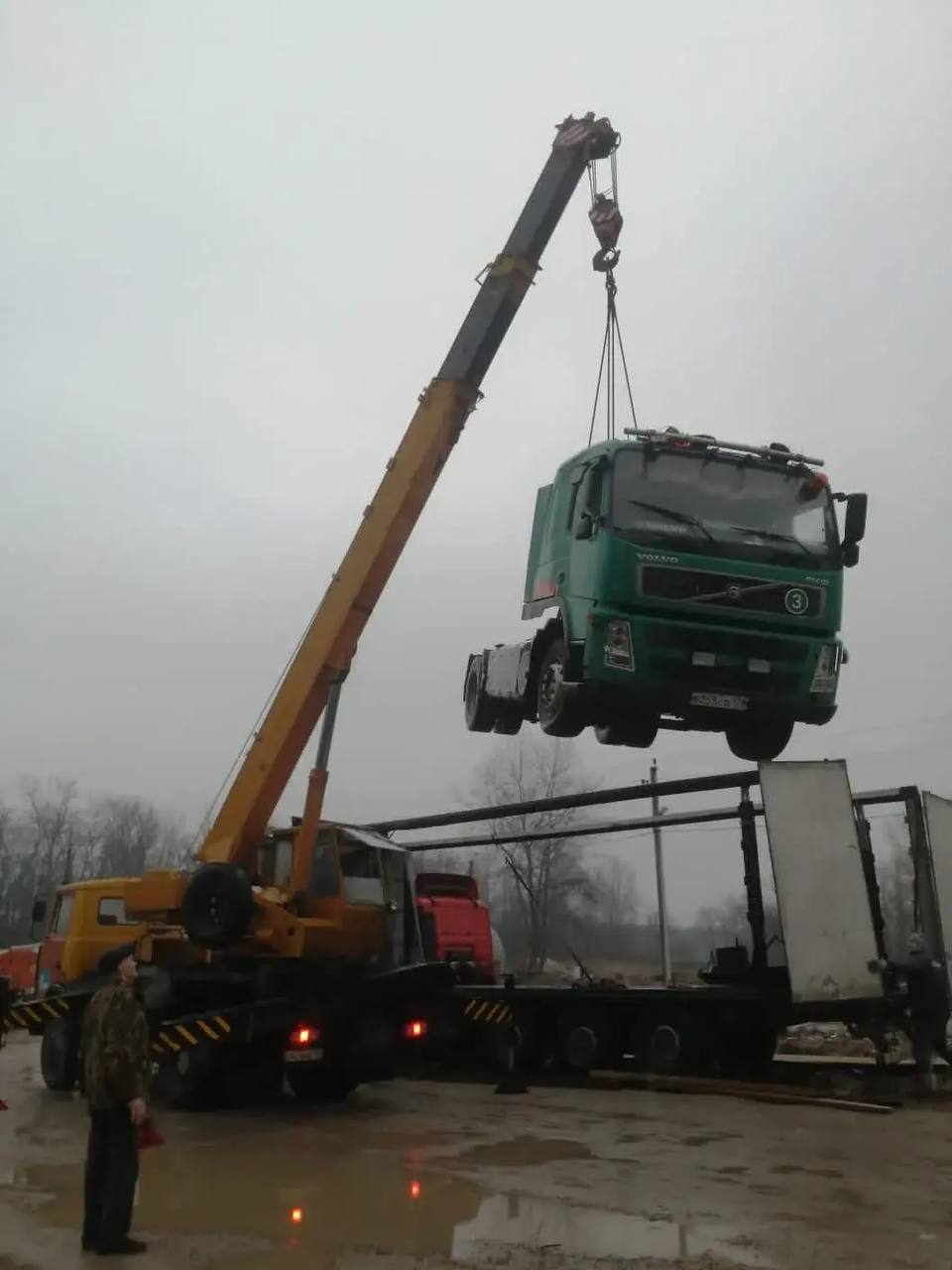 Перевозка грузового автомобиля