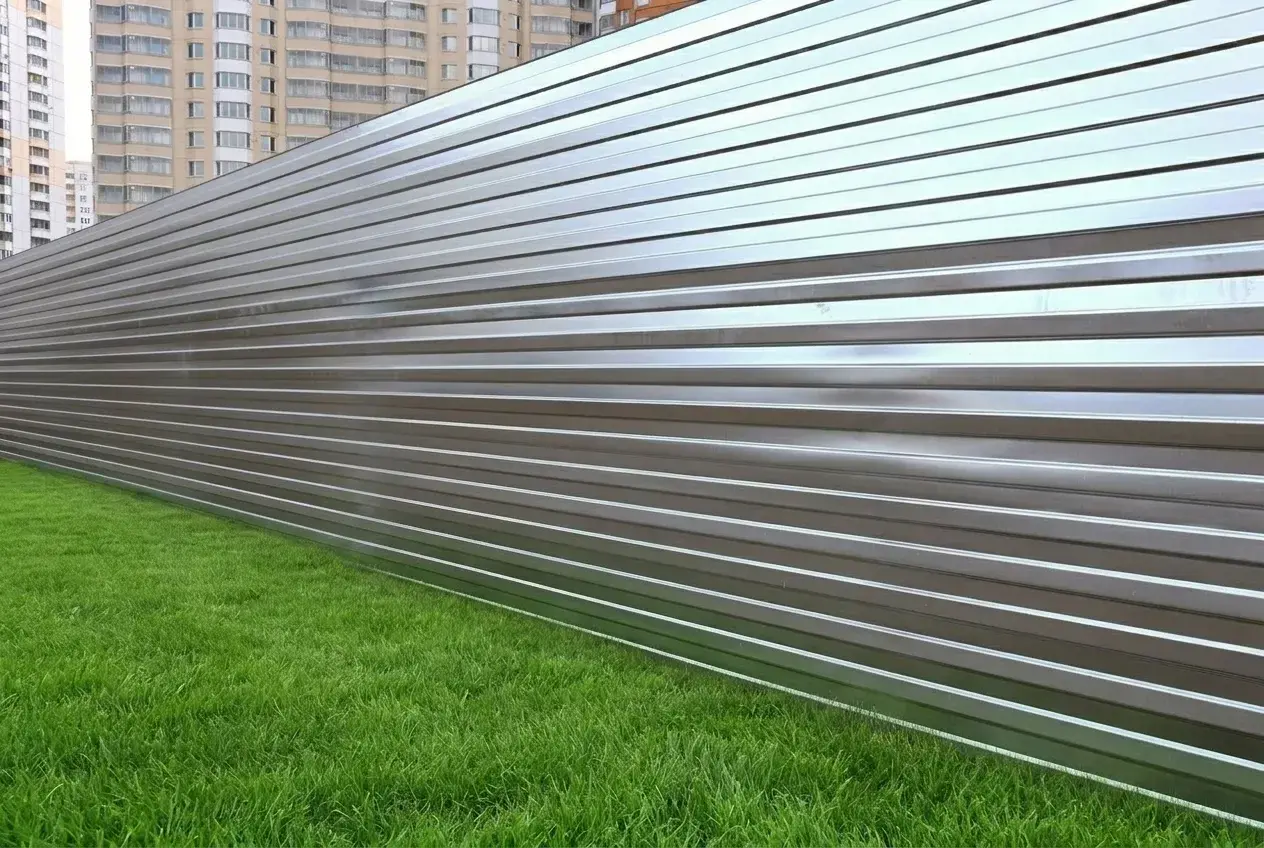 Оциннкованый профнастил Горизонтальный