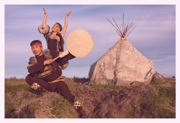 Boy and Girl Dancing