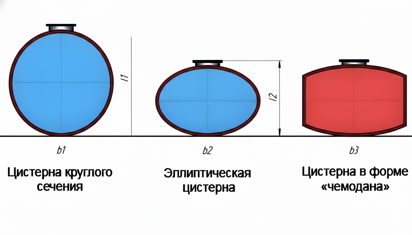 Виды цистерн