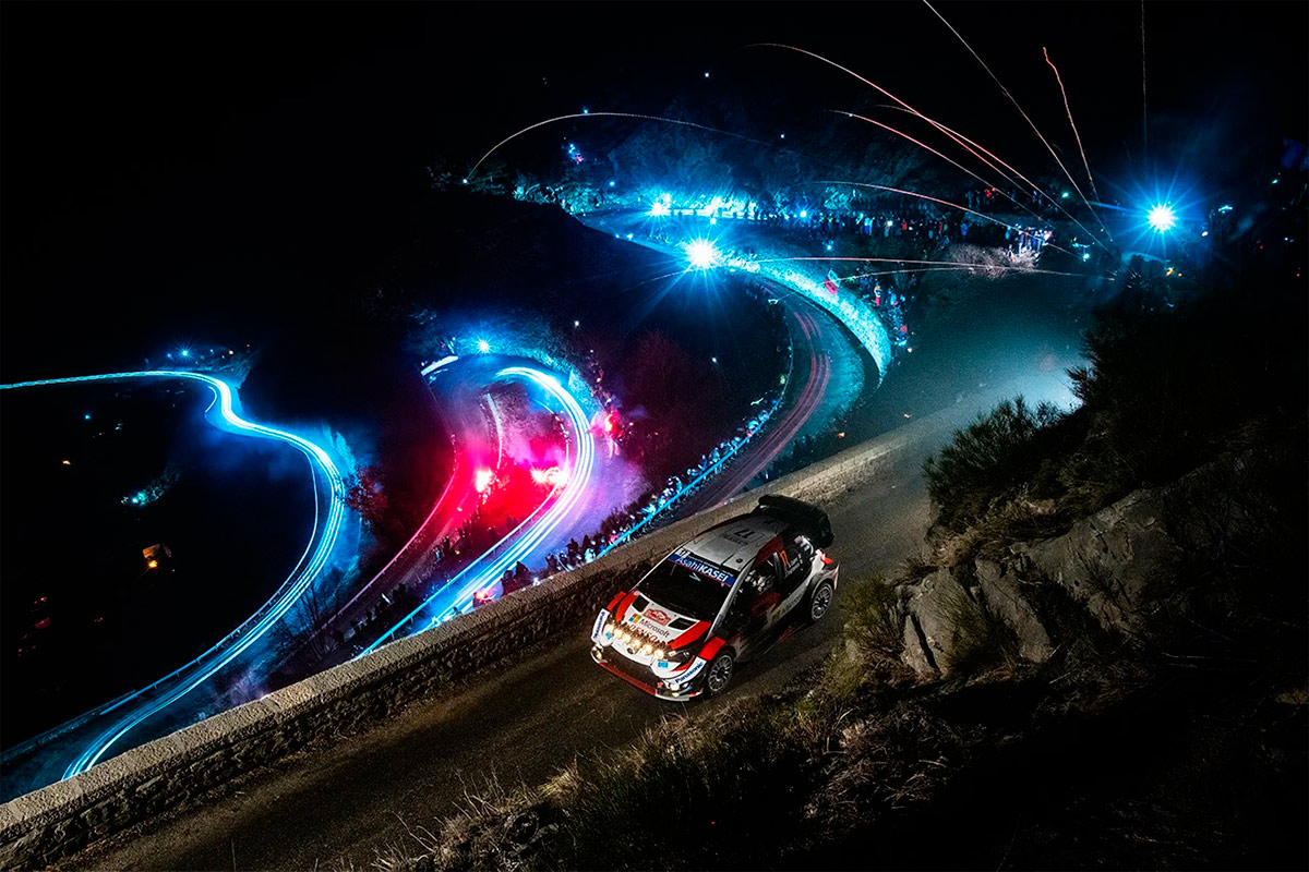 Себастьен Ожье и Жюльен Инграссиа, Toyota Yaris WRC, ралли Монте-Карло 2020