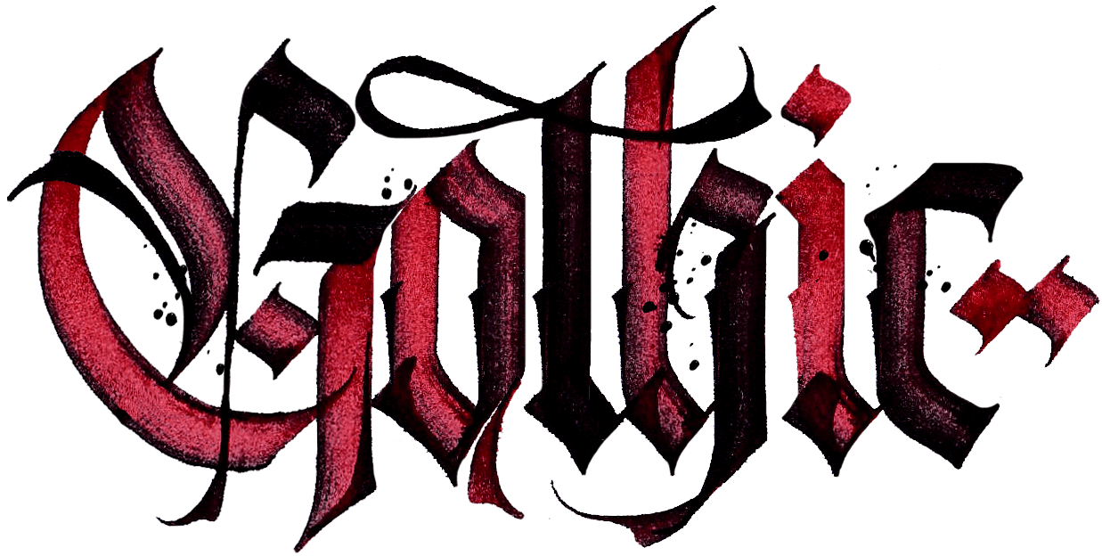 Каллиграфия Готика. Gothic надпись. Gothic Calligraphy. Готическая каллиграфия лого.