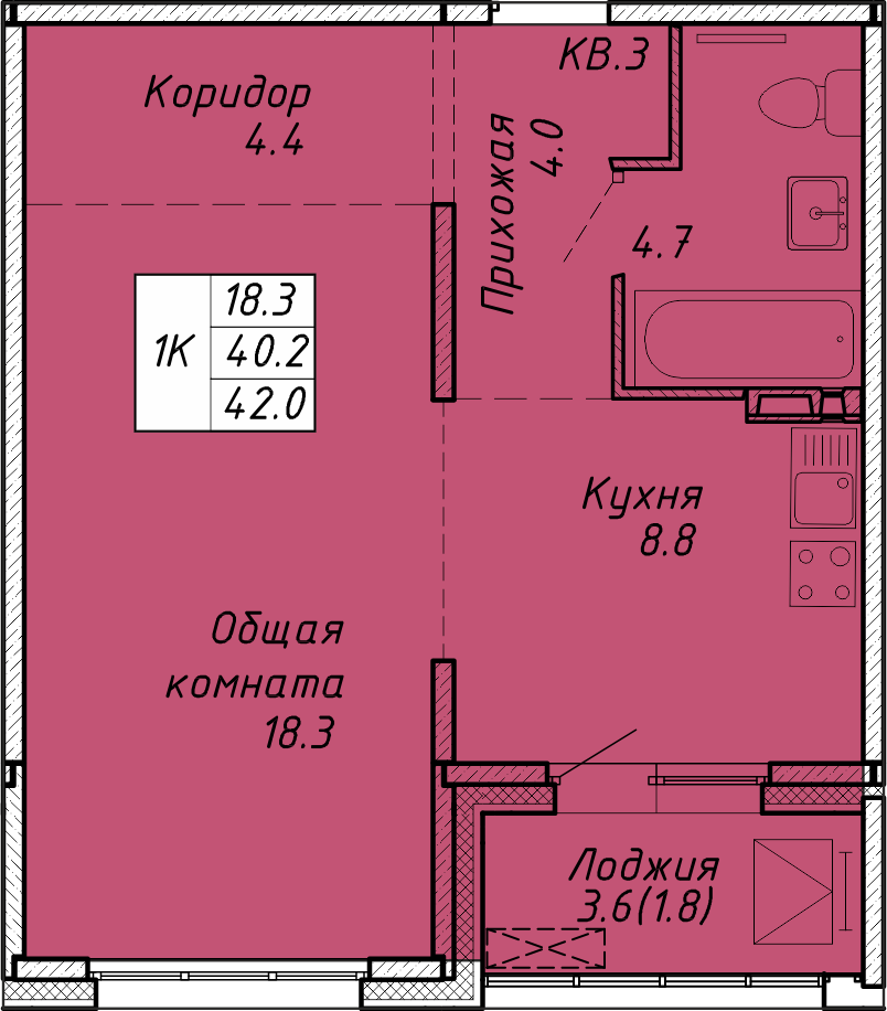 Жк Акварели Купить 1 Комнатную