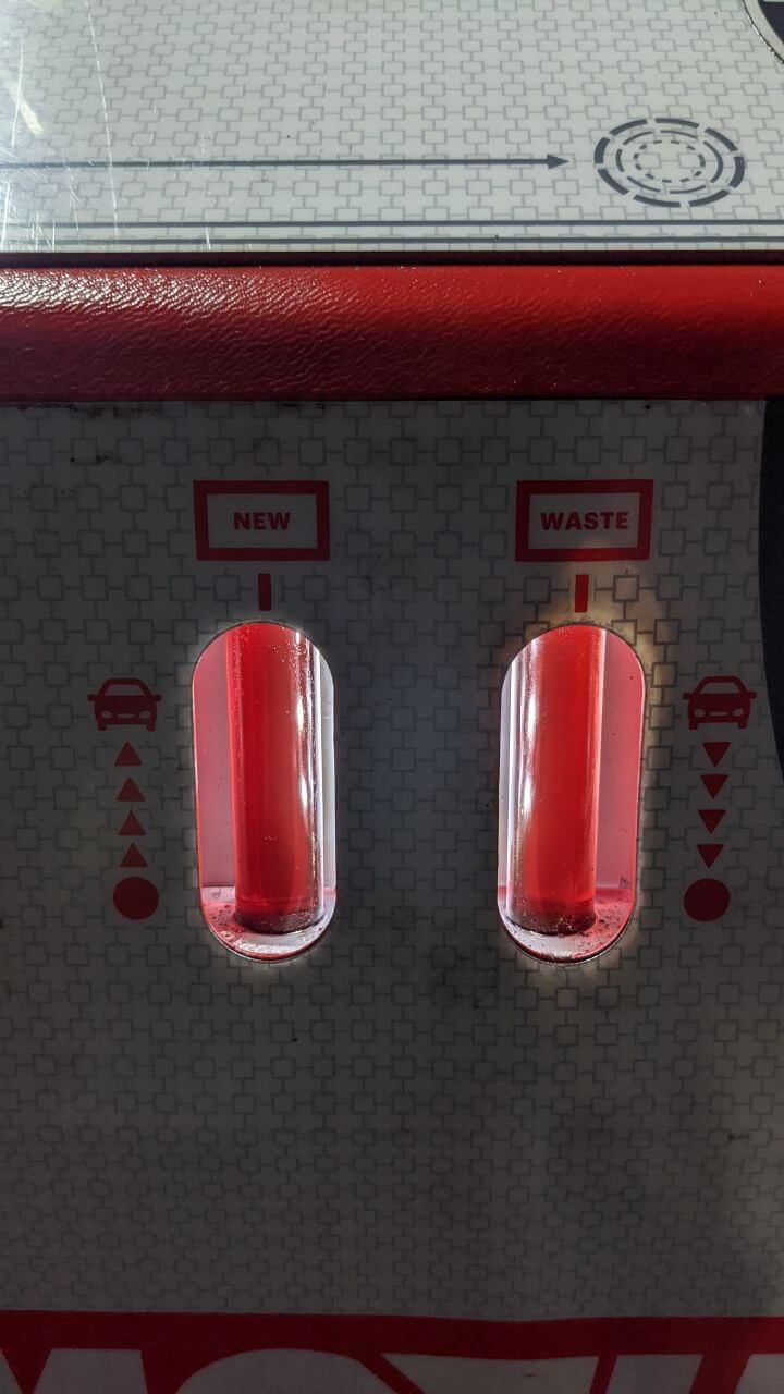 Результат обслуживания АКПП в Motul Team