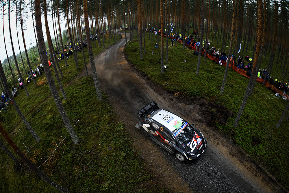 Элфин Эванс и Скотт Мартин, Toyota GR Yaris Rally1, ралли Финляндия 2024/Фото: Toyota Gazoo Racing WRT