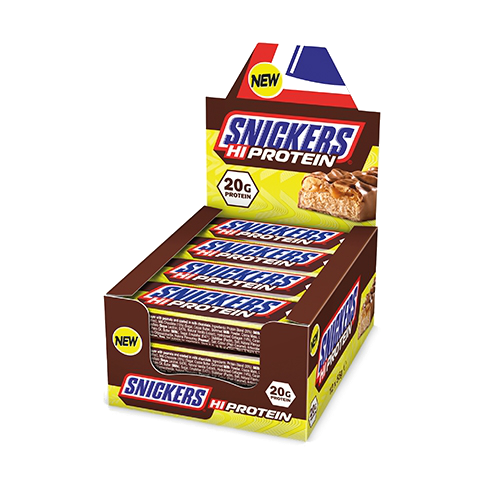 Купить протеиновые батончики Snickers hi protein