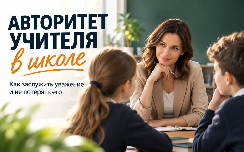 Обложка: Как добиться авторитета у учеников