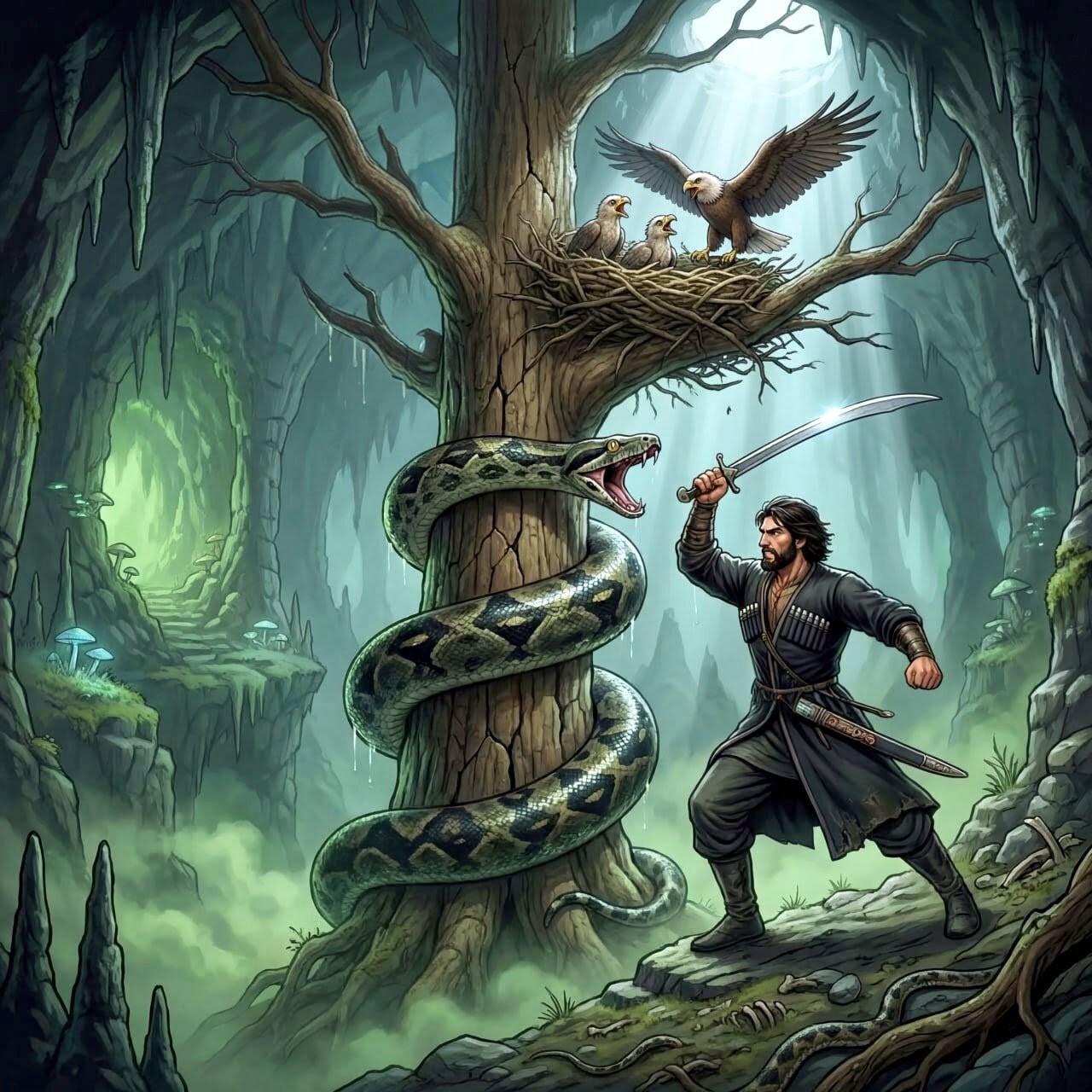 Адыгейские сказки: Батыр, сын медведя