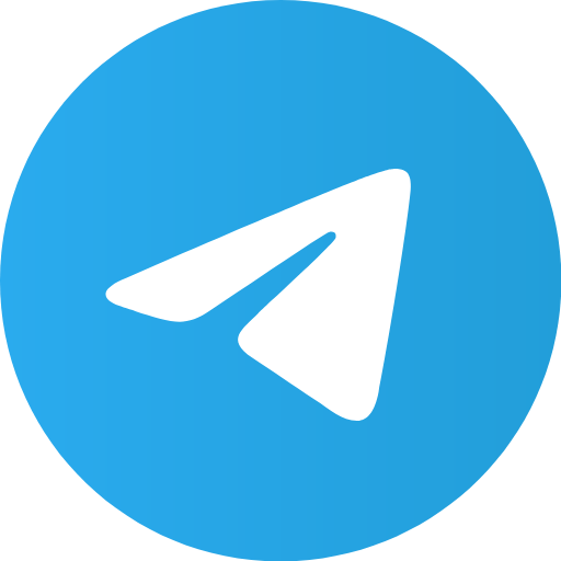 Иконка для связи через Telegram на странице Leaf Code