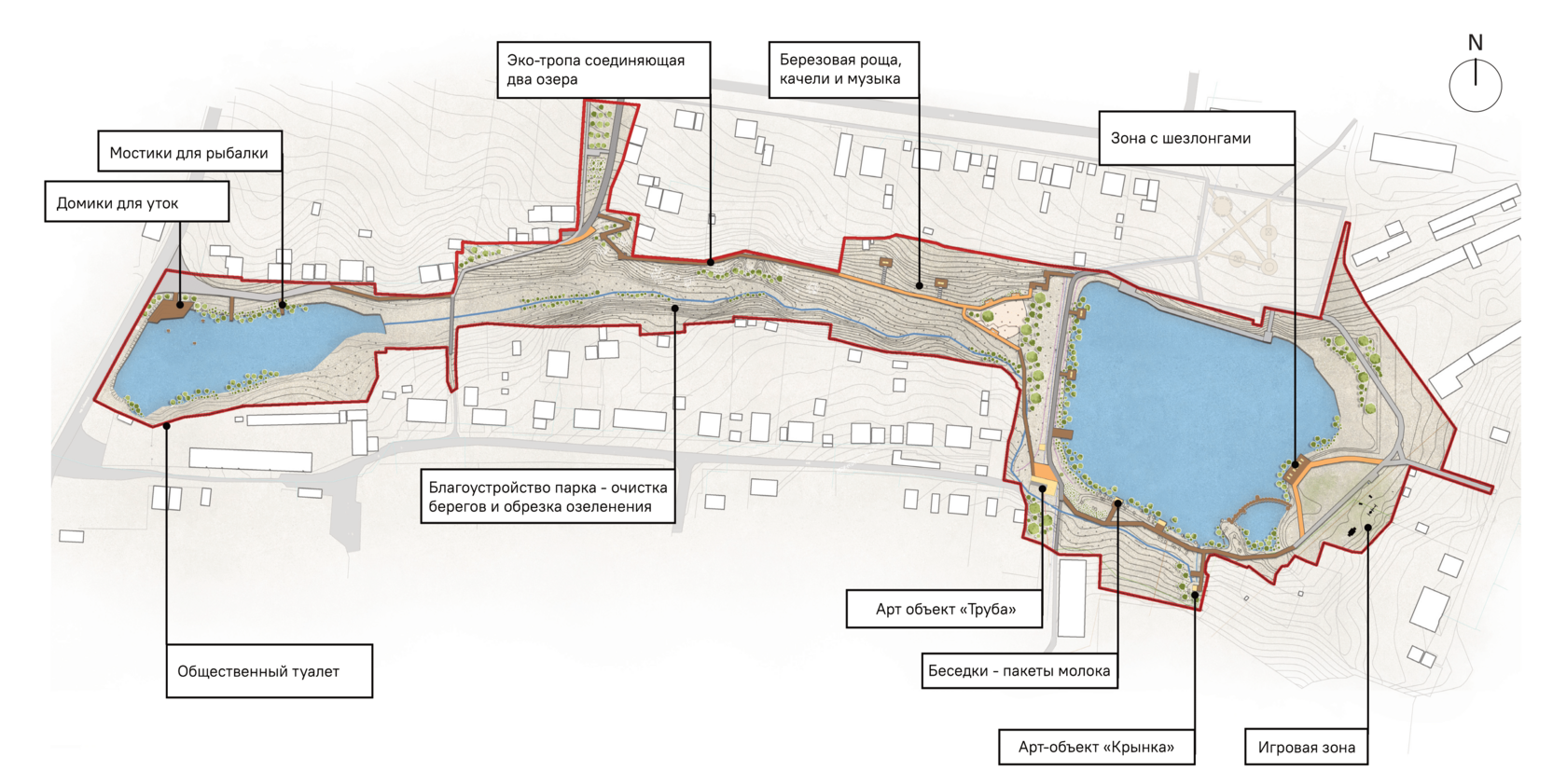 концепция основывается на объединении главных смыслов