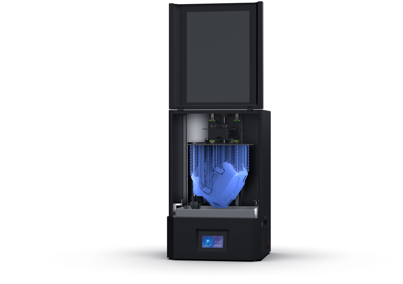 Рабочая область фотополимерного принтера REX 8k