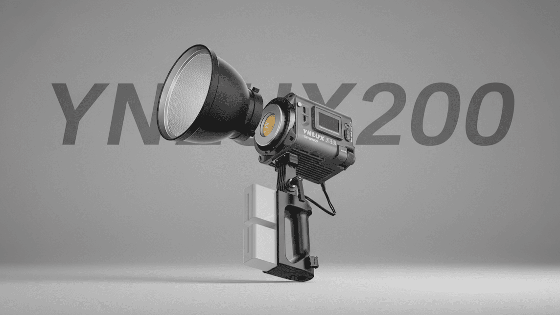 Осветитель Yongnuo YNLUX200 KIT 2700-6500К для маркетинговых съемок 
