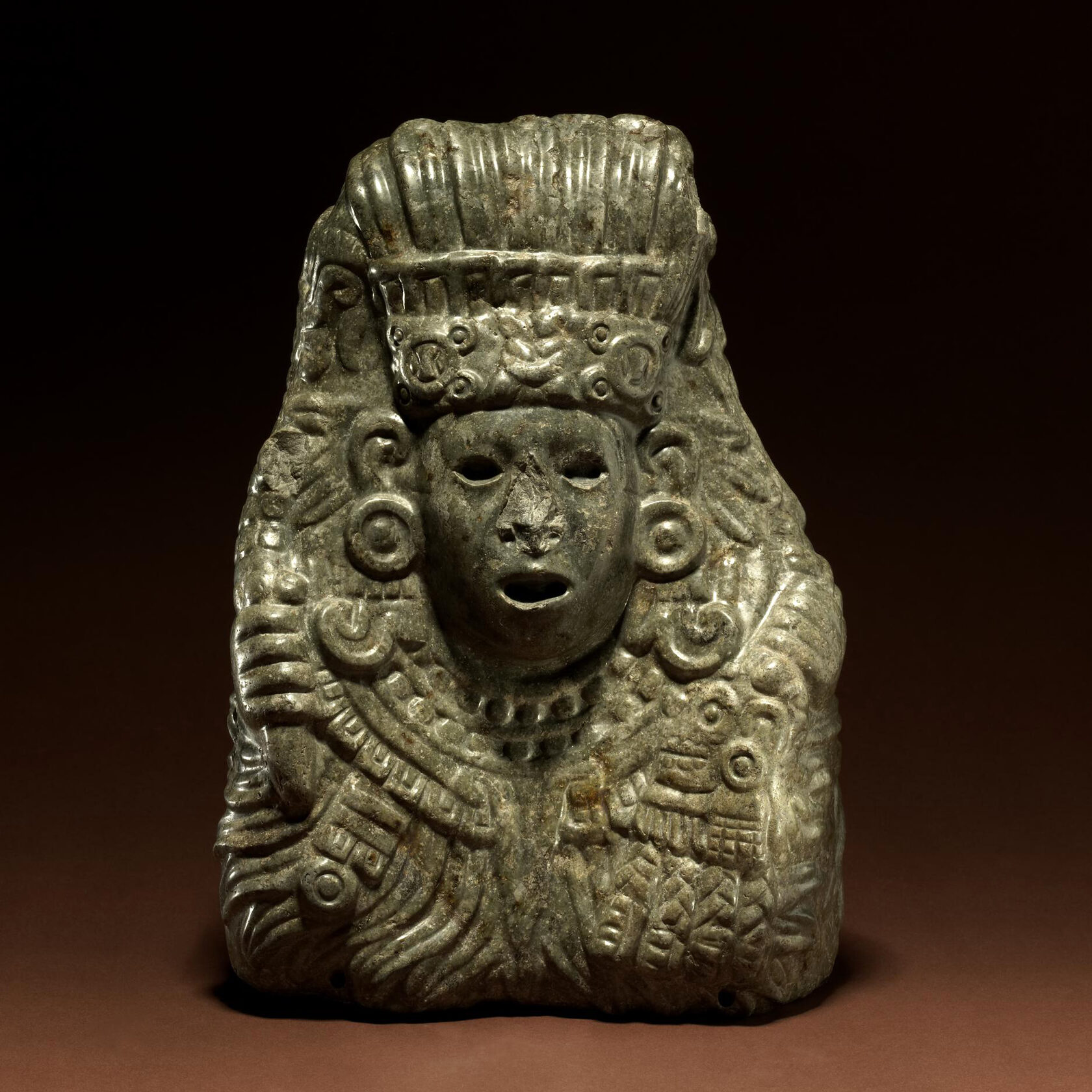 Кецалькоатль. Ацтеки, 1325-1521 гг. н.э. Коллекция British Museum.