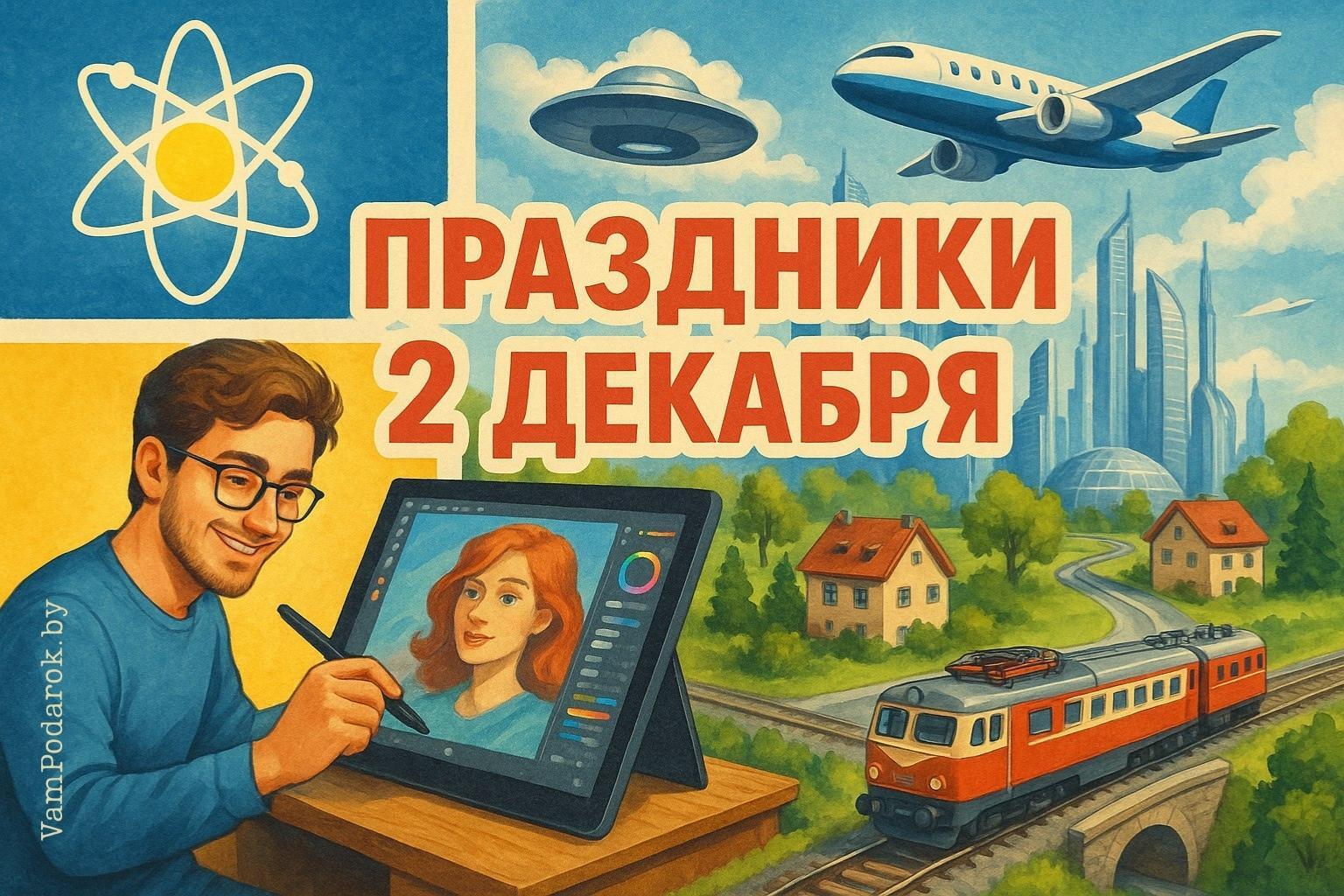 Праздники 2 декабря 2025 года – открытки и картинки