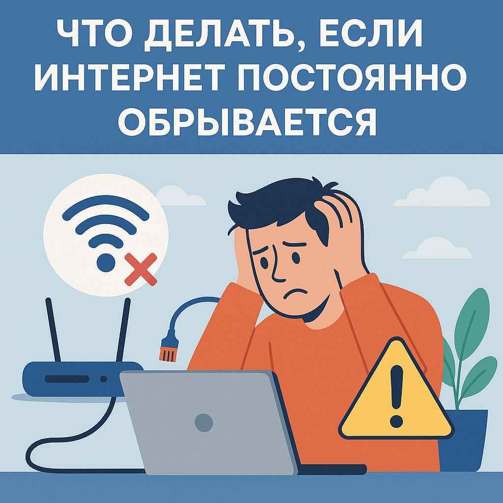 интернет постоянно обрывается