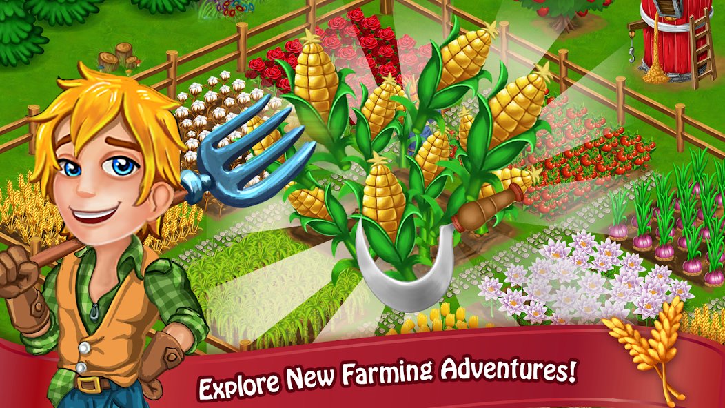 Farm Day Village — оффлайн-ферма