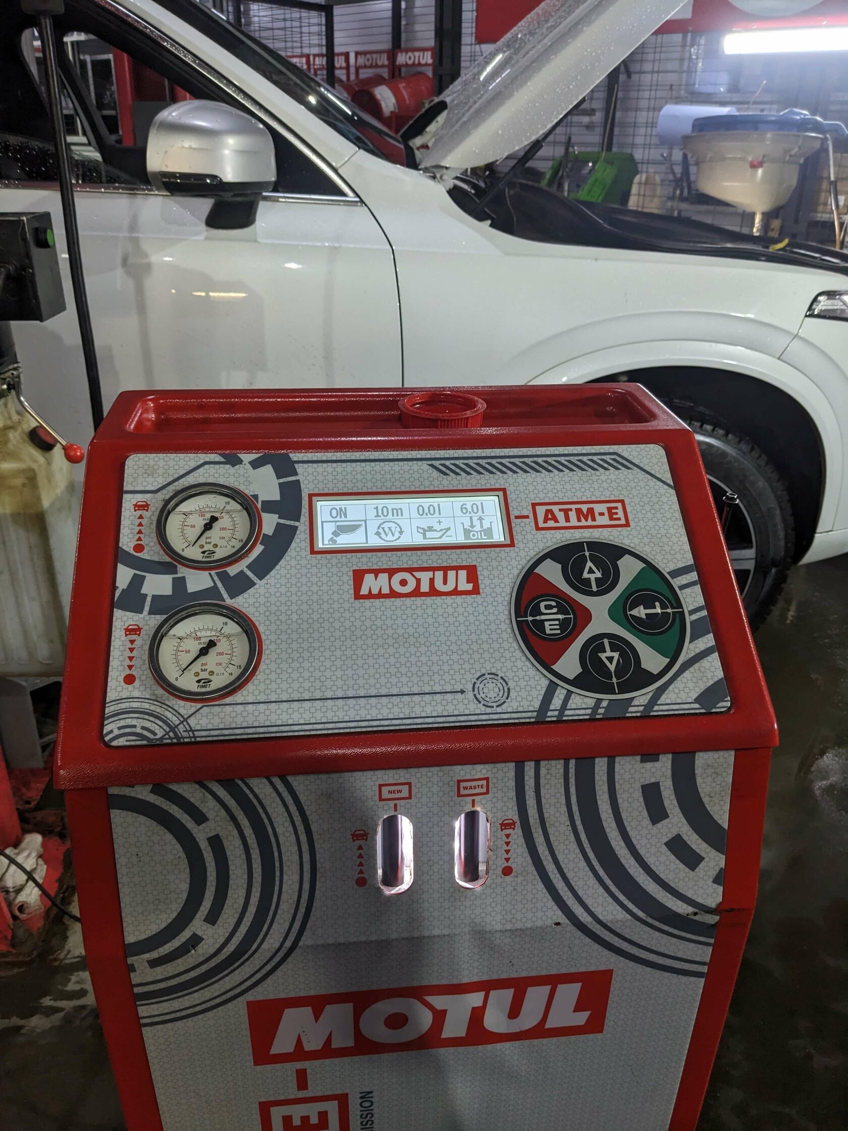 Установка Motul Evo для АКПП Volvo