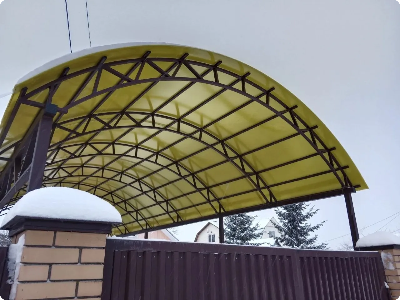 Арочный навес