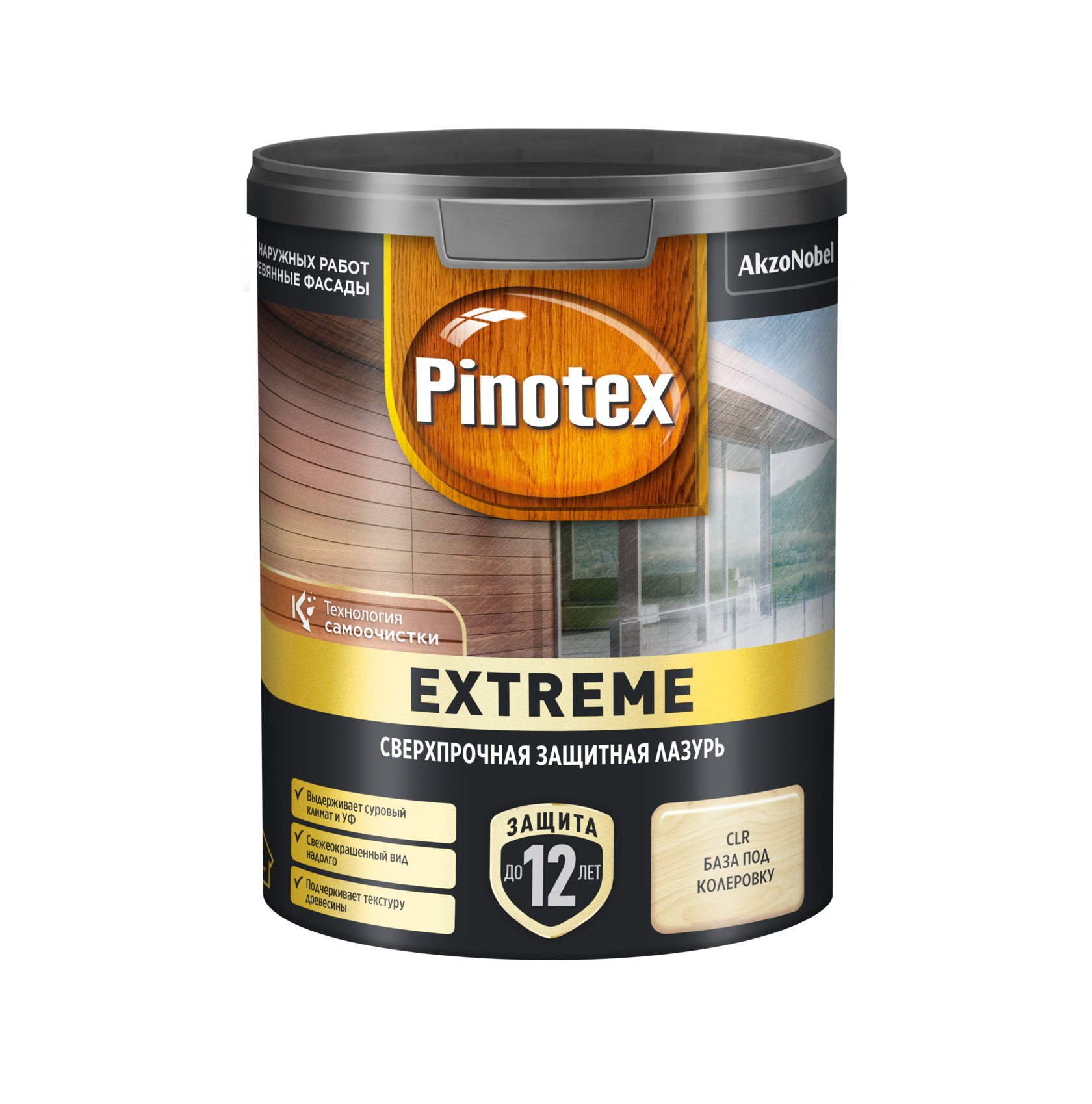 Сверхпрочная лазурь Pinotex Extreme