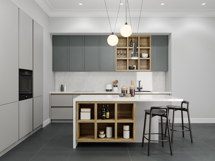 Каталог кухонных гарнитуров MOSSMAN