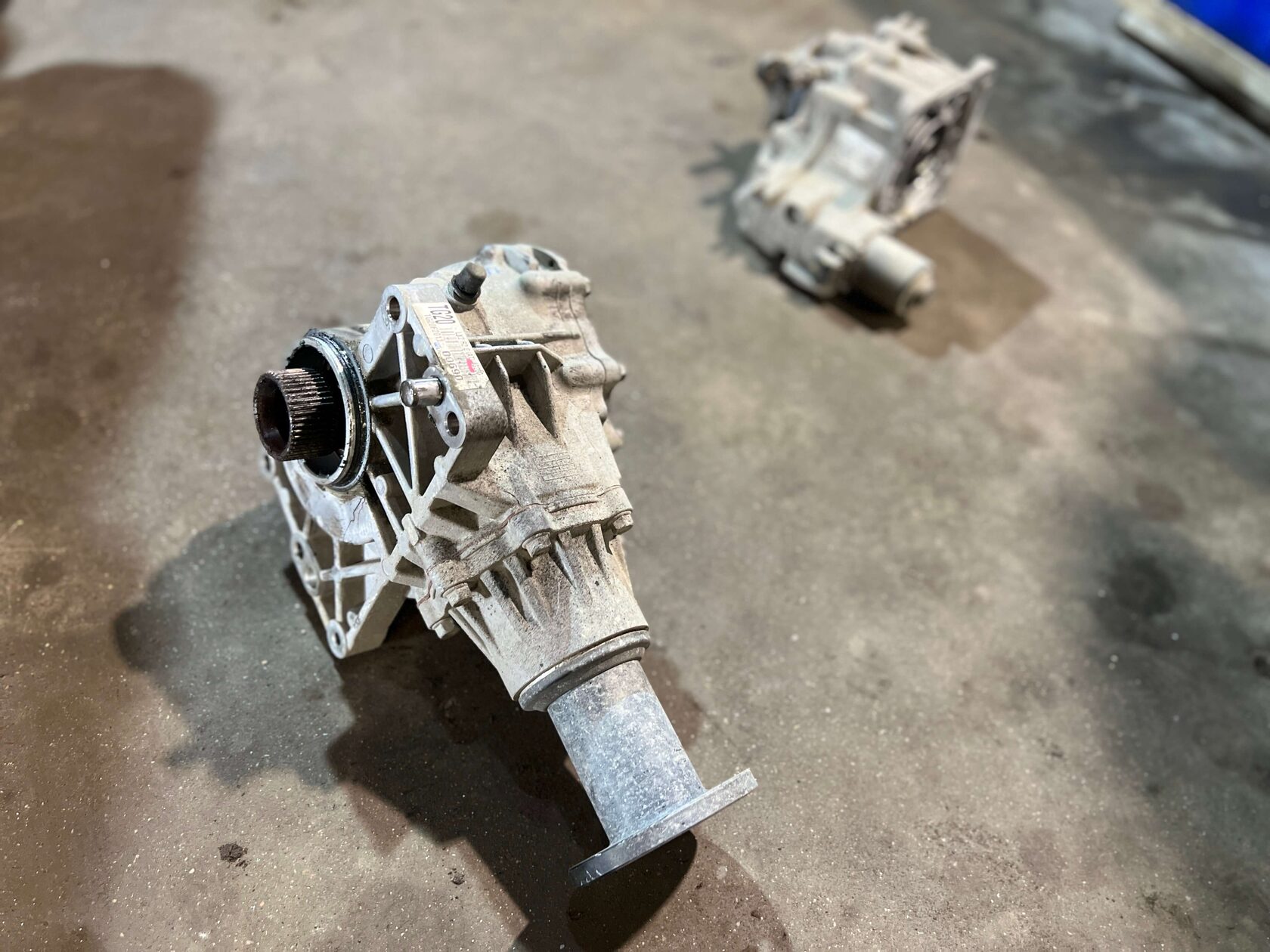 Снятие углового редуктора