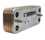 Теплообменник ГВС Ariston Uno, Beretta, Electrolux, Ferroli, Fondital, 148 мм, 16 пл., Zilmet