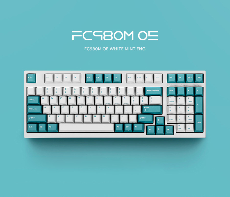 leopold fc750r white mint