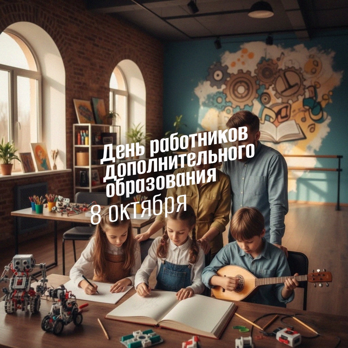 8 октября 2025 День работников дополнительного образования geek hostel prazdniki