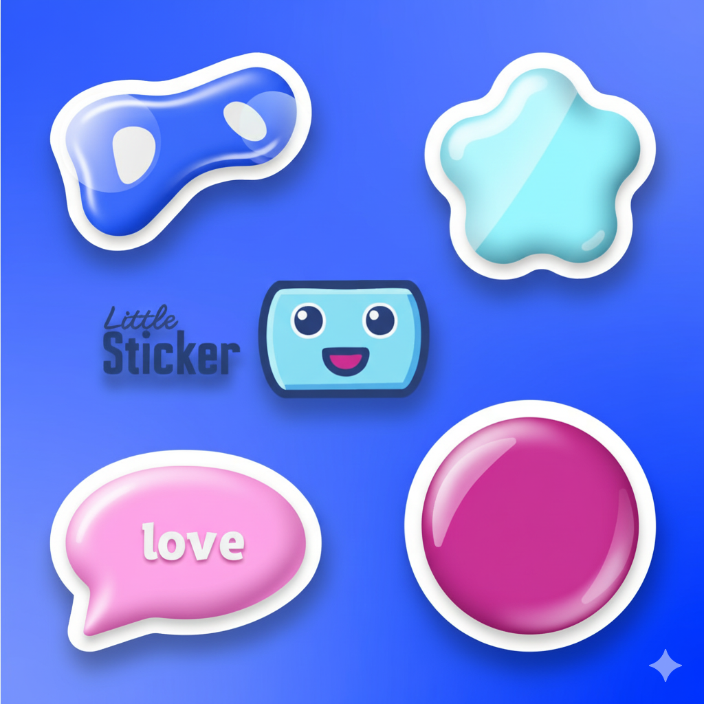 Объемные стикерпаки